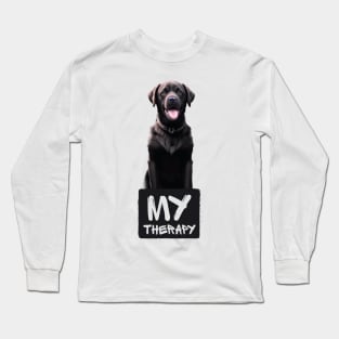 Just My Emotional Support Lab Long Sleeve T-Shirt